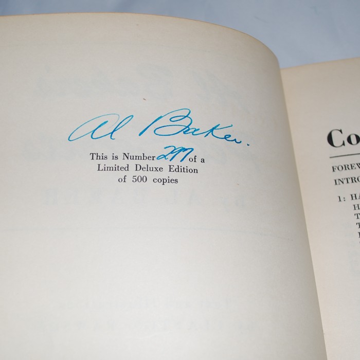 Autographed Al Baker’s pet secrets 1951 number 277 of a signed limited edition of 500