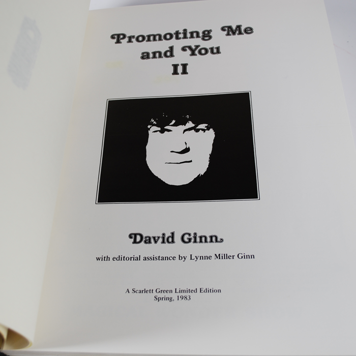 Promoting Me and You II: David Ginn autographed - Image 3