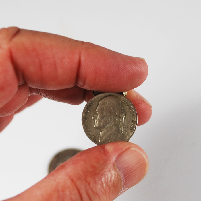 Folding Franklin half and nickel to Franklin half - Image 3