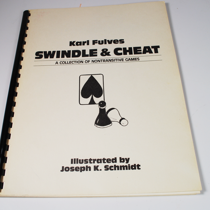 Karl Fulves Swindle and Cheat Deluxe: Includes all props necessary as issued 1991 - Image 3