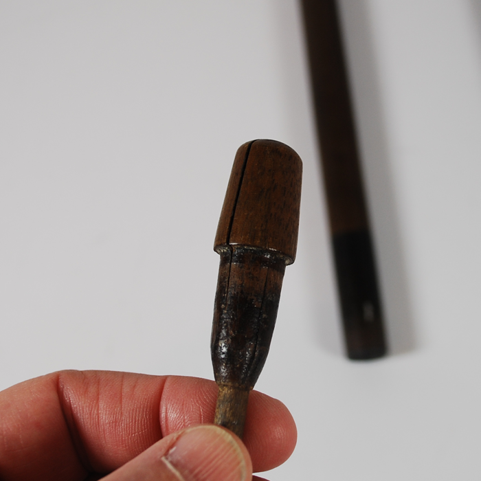 Vintage wands set: one gimmicked (silk wand) and one a matching non gimmicked - Image 4