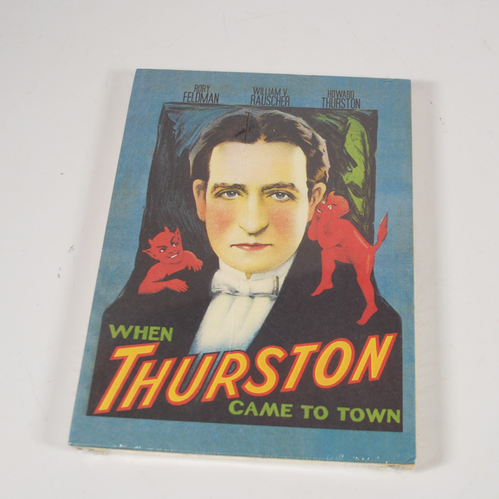 Howard Thurston Video: 176 minutes : fantastic information and footage of one of magic greats! unopened!