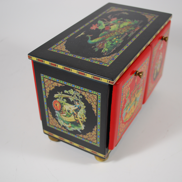Okito/Nielsen vintage English die box: please take a look at the stunning beauty - Image 3