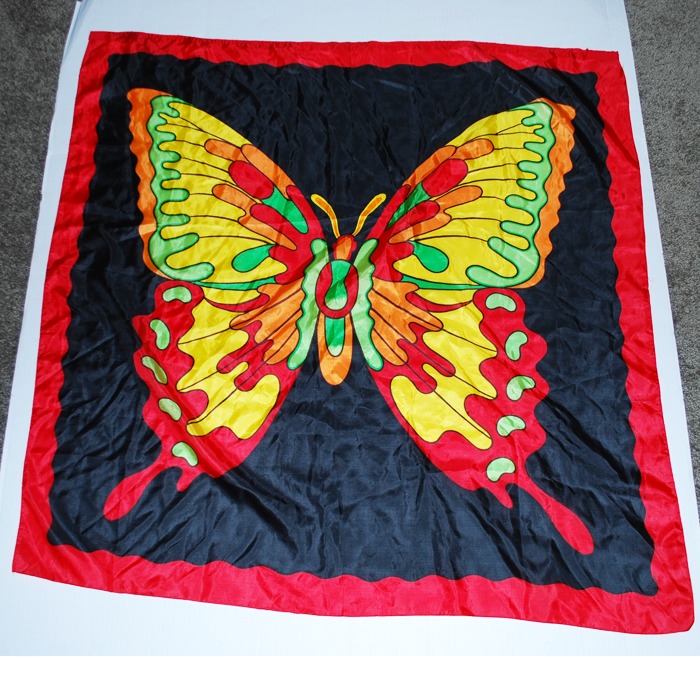 3 Silk King Studios 36 inch design silks: 2 dragons and one butterfly: one dragon particularly rare - Image 4