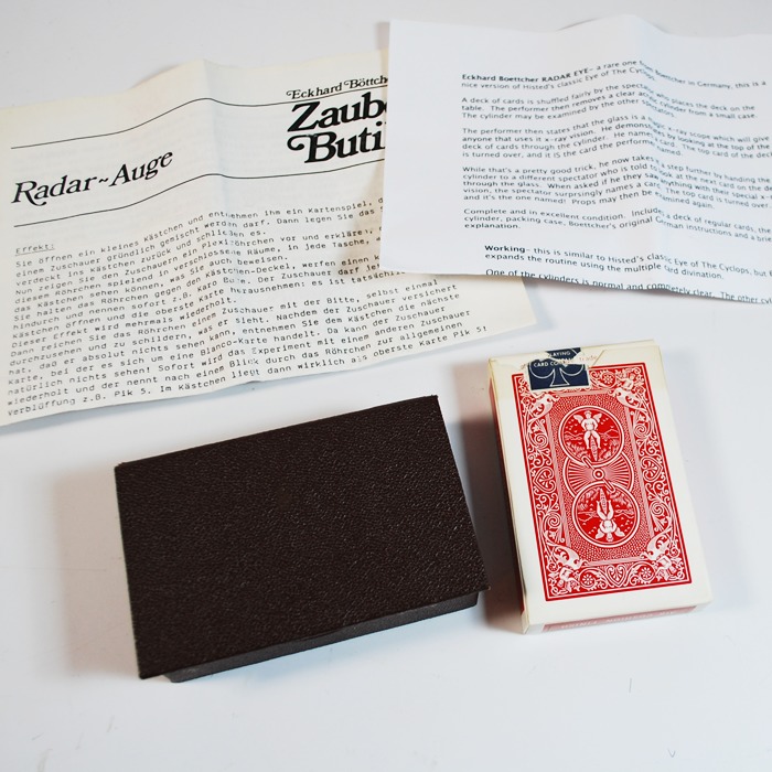 Radar Eye: Edward Boettcher Germany 1982 scarce