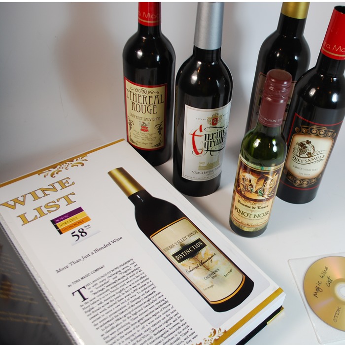 Tora Four Bottles From Wine LIst - Image 5