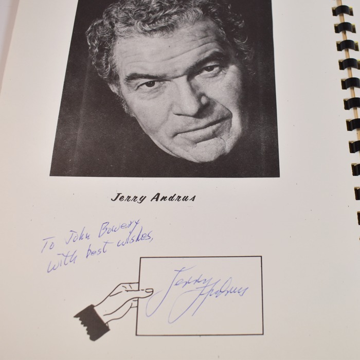 Andrus on Card Control 1 and 2: both signed and numbered #640: includes two advertising pieces! - Image 4
