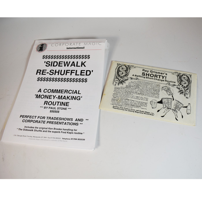 Sidewalk Re-Shuffled (Corporate Magic International) and Get Shorty (Ray Grismer and Jeff Busby) - Image 3