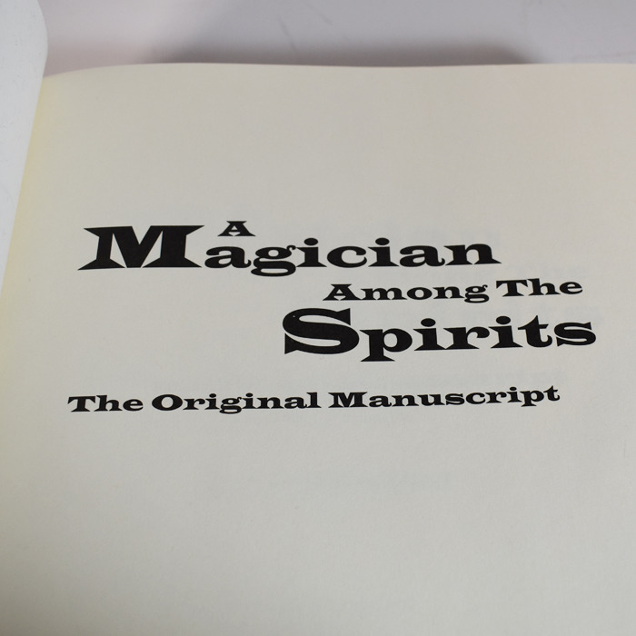 Houdini Magician Among the Spirits: original transcript reprint 1996 : #106 of 1000 - Image 4