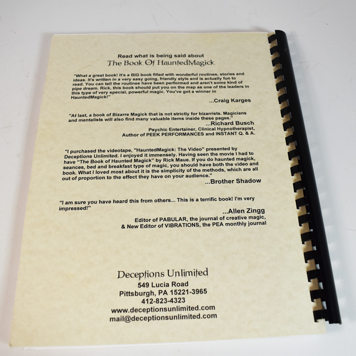 Book of Haunted Magick Rich Maue - Image 5