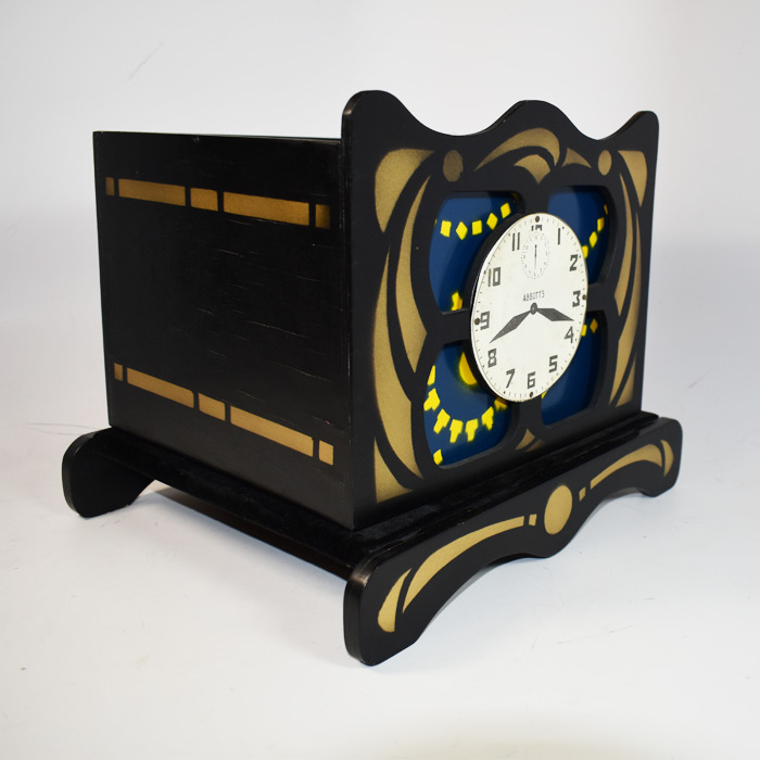 Abbot Clock Cabinet: early clockwork version circa 1940’s - Image 7