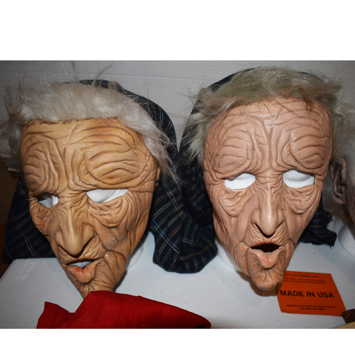 Abbott Vintage The Farmer and the Witch: Original Be Something Studios Hand Made Mask - Image 4