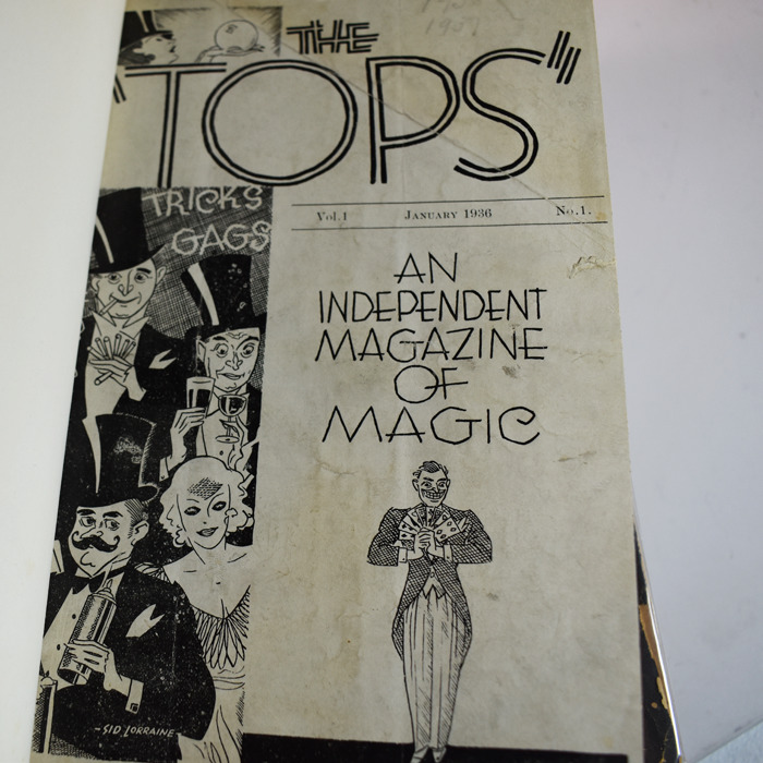 Tops And New Tops Bound Magazines: Tops Vol. 1 #1 Jan. 1936 through Volume 22 #3 March of 1957 and New Tops Volume 1#1 1961 through #6 1966 with several loose issues - Image 6