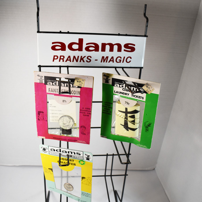 Adam’s Vintage Store Display Rack circa 1950’s: old store stock - Image 3
