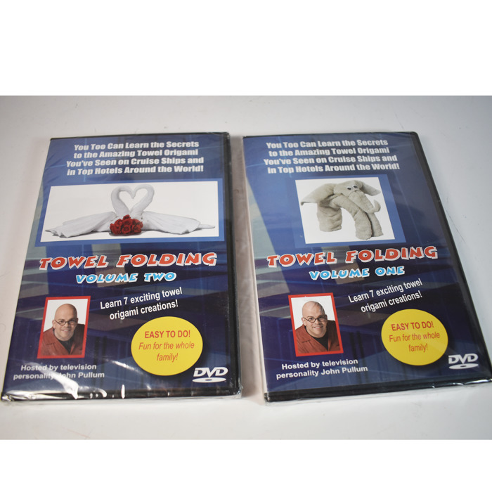 Towel Folding videos 1&2 with accessories : origami with towels! - Image 3