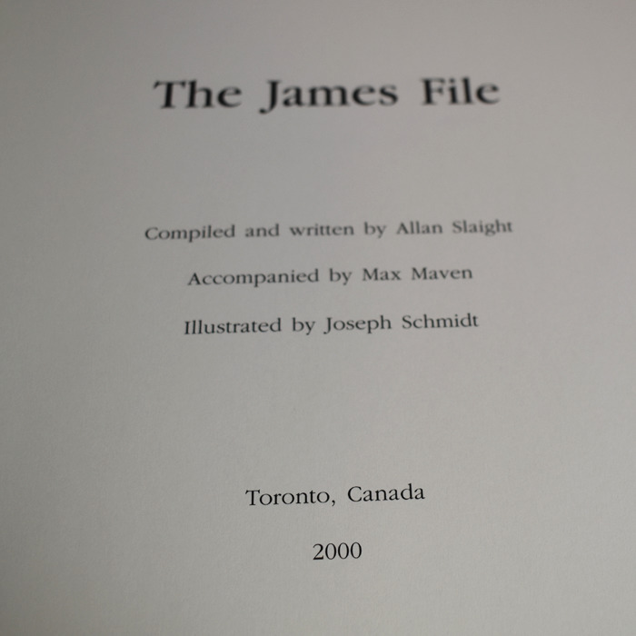 The James File Volume 1: Alan Sleight - Image 3