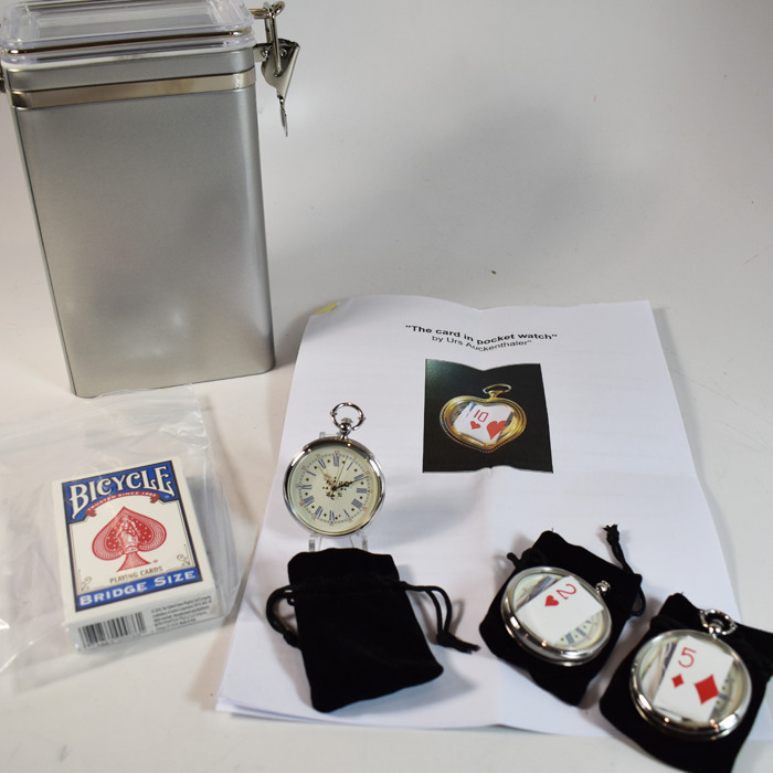 Card in the Pocket Watch by Urs Auckenthuler