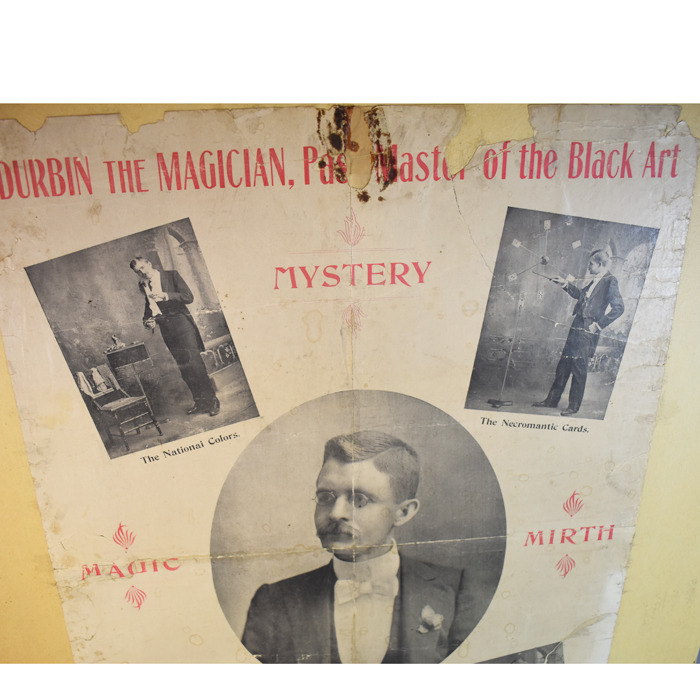WW Durbin Magic Poster circa 1895: rare - Image 2