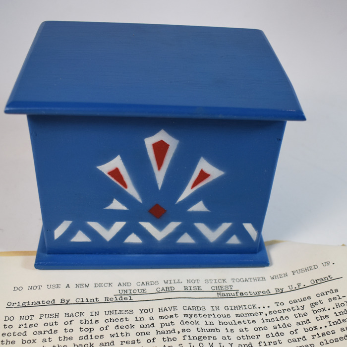 UF Grant Unique Card Rise Chest 1961: pristine time capsule