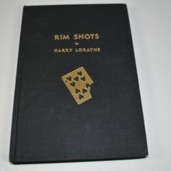 Rimshots: Harry Lorayne 1973 signed by the author