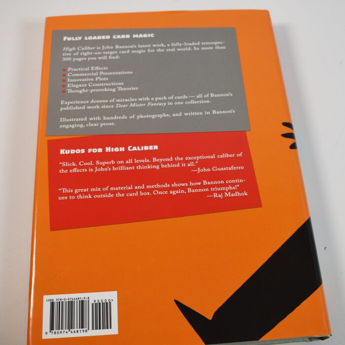 John Bannon High Caliber 2013 first edition: new just unwrapped: scarce - Image 2