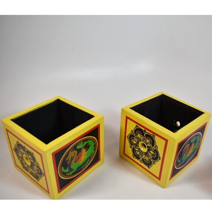 Mel Babcock Double Dice Boxes: Uncommon: Okito type finish - Image 5