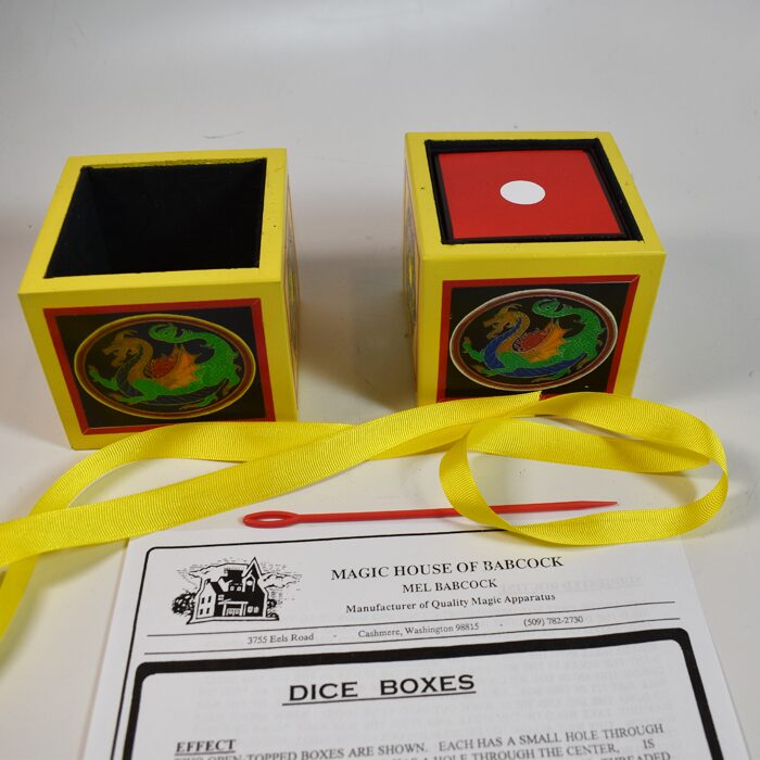 Mel Babcock Double Dice Boxes: Uncommon: Okito type finish - Image 6