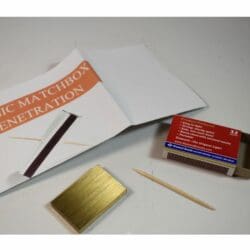 Match Box Penetration: Brass block