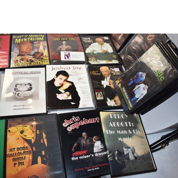 40 DVD's from all branches of magic | Magic Collectibles