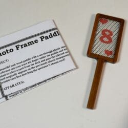 Magic Wagon Photo Frame Paddle: 2008 an early one from MW!