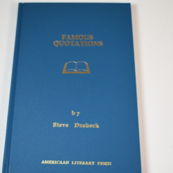 Famous Quotations By Steve Dusheck:  Book Test 1994