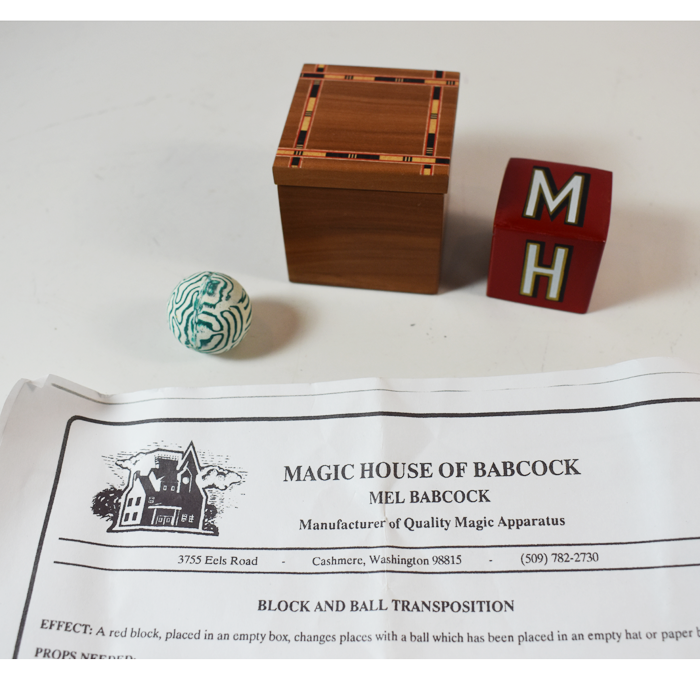 Babcock Mini Block and Ball Transposition: Micro magic (red block) - Image 2
