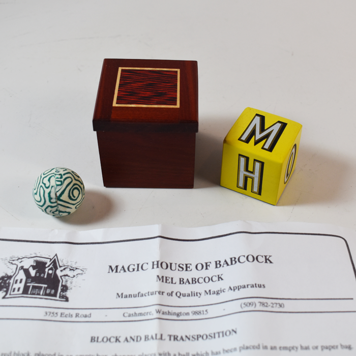 Babcock Mini Block and Ball Transposition: Micro magic (yellow block) - Image 3