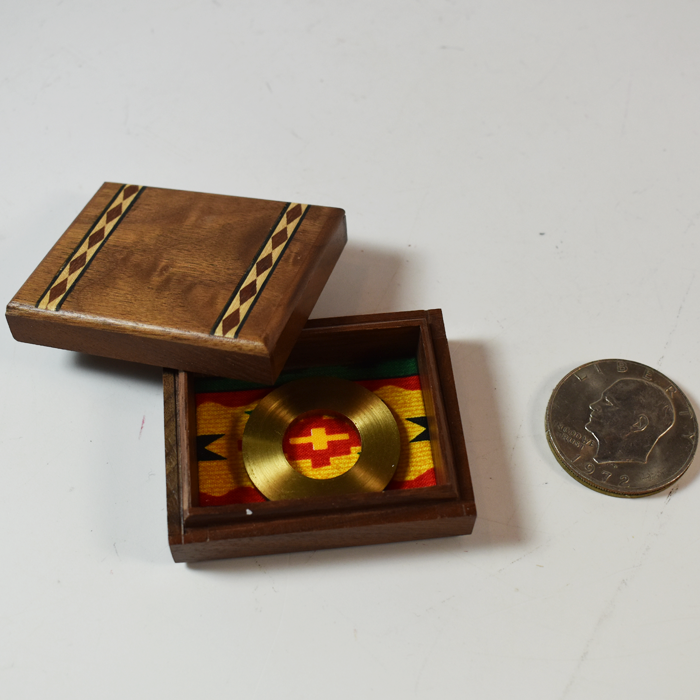 Silver Dollar Brass Washer Trick from Mel Babcock: beautiful inlay - Image 2