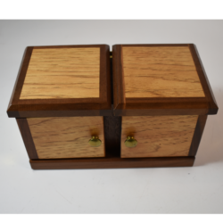 Mel Babcock Small Die Box: new: unusual red die