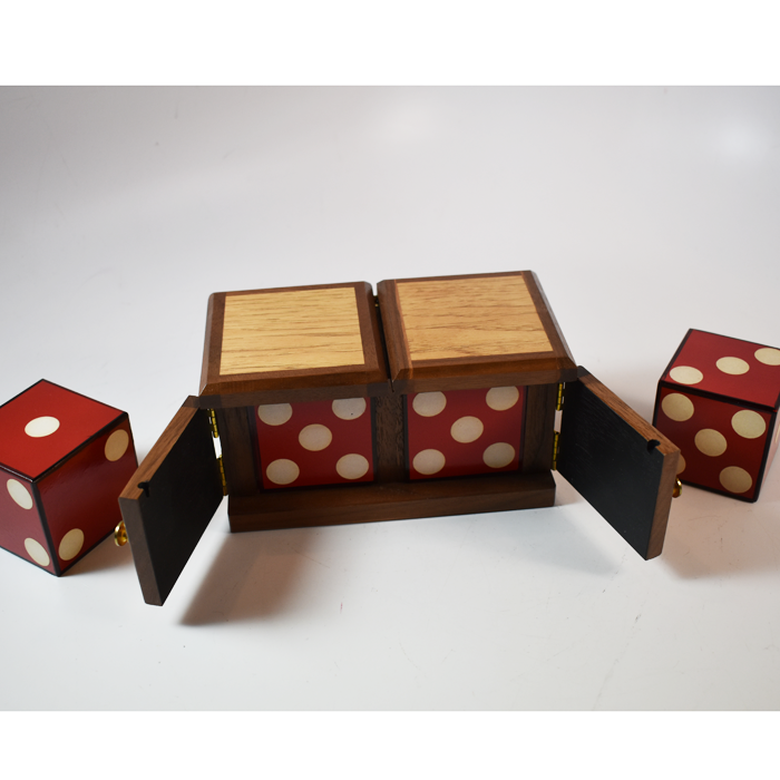Mel Babcock Small Die Box: new: unusual red die - Image 3