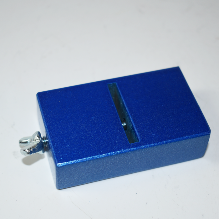 Babcock Block Bolt and Coin Penetration: painted version: half dollar size - Image 2