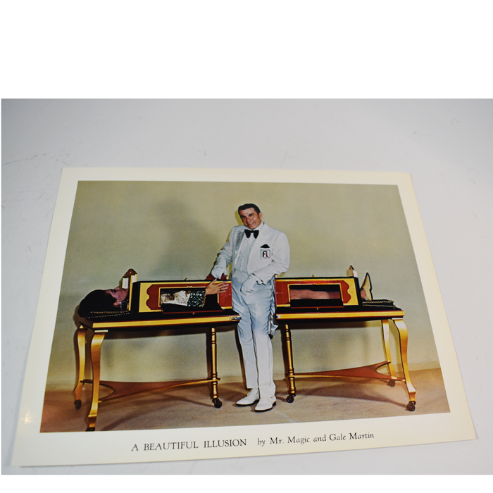 Harry Collins (Mr. Magician: the Frito Lay Magician) Vintage Ephemera with Del Ray Publicity Envelope - Image 3