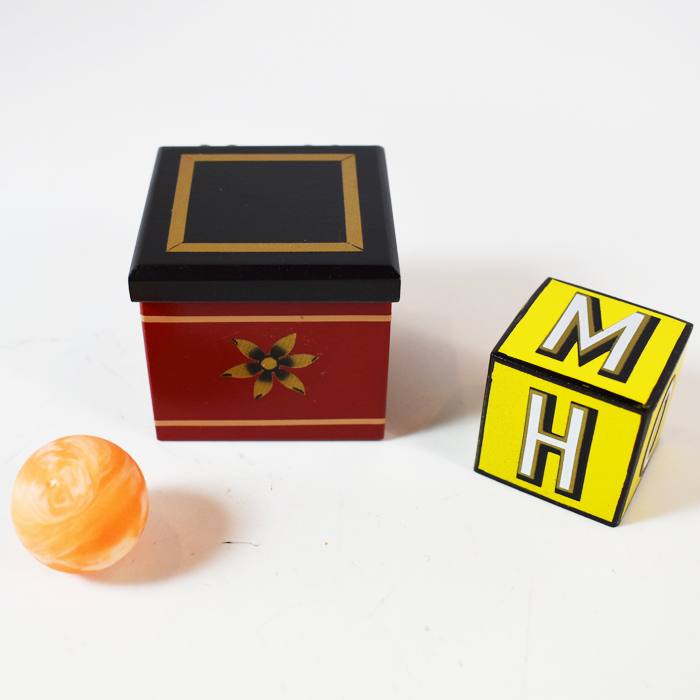 Babcock Mini Block and Ball Transposition: Micro magic (red painted)