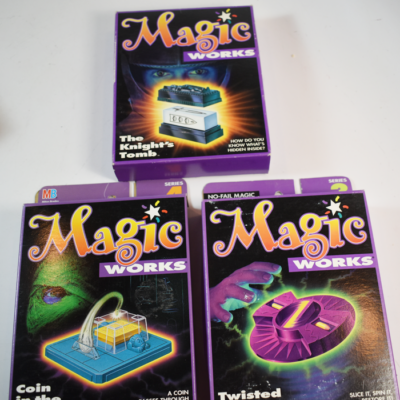 Tenyo Magic Works Coin In The Crypt, Twisted Pencil and Knights Tomb ...