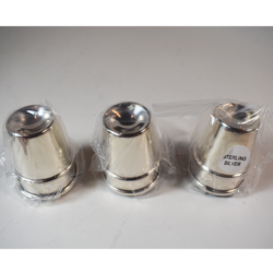 Sterling Silver Mini Jester Cups: .925 Sterling Silver with certificate of authenticity