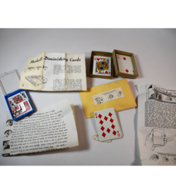 3 Vintage Diminishing Card Effects From Haskell and Blair: scarce!