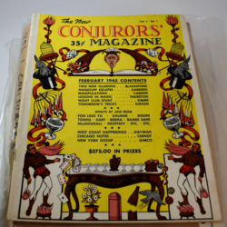 Walter Gibson's Conjuror's Magazine complete file: Volumes1-5 1945-1949