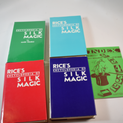 Rice's Encyclopedia of Silk Magic Volumes 1-4 plus index.