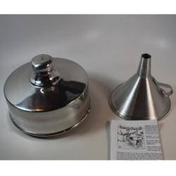 Morrissey Electronic Dove Pan Fire Bowl and Comedy Funnel: both nr. mint!