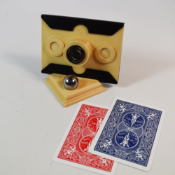 Card Punch (steel ball version) by Kent Bergman's 3-D Magic