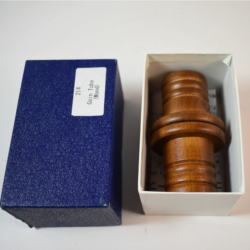 Vintage Mikame Coin Tube In Wood! scarce