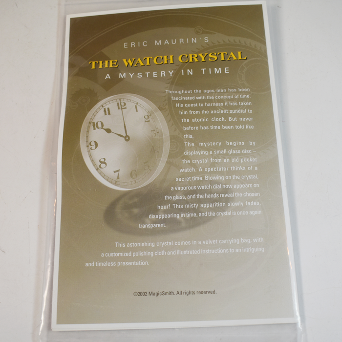 Eric Maurin's Watch Crystal, A Mystery In Time: check this one out! - Image 2