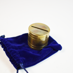Ultra Brass Coin Bank from Viking