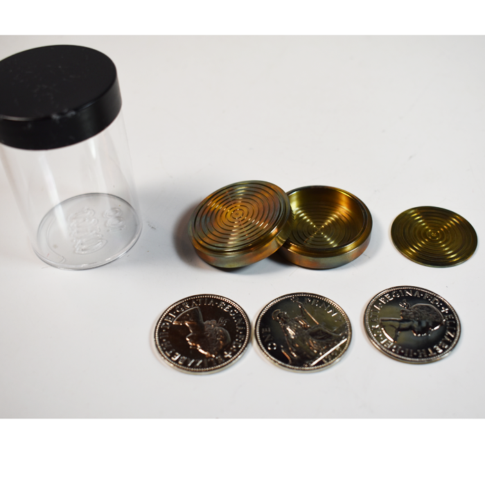 Lipscomb Coin Box: produced 30 years: Okito Box on Steroids